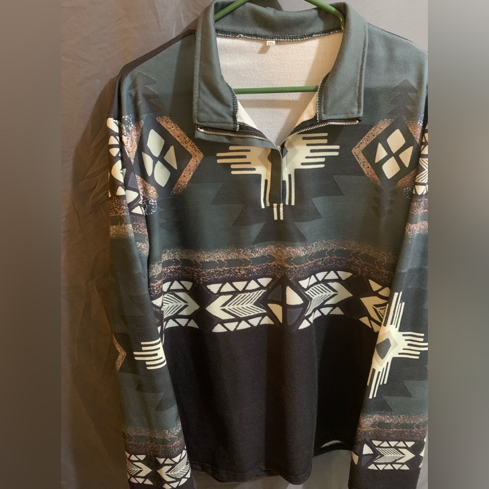 Unbranded Southwestern long sleeves shirt